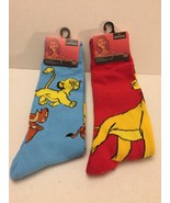 NEW Disney Lion King Unisex Crew Socks Size 6-12 - $234.64 MXN