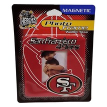 San Francisco 49ers Photo Frame Vintage 1998 Fridge Magnetic Jerry Rice ... - $12.60