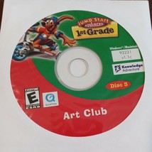 Jumpstart Advanced 1st grade Art Club Disc 3 CD - £19.78 GBP