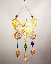 OMSUTRA - Original Butterfly Chime With Bells and Beads - £47.96 GBP