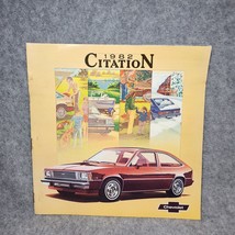 Vintage 1982 Chevrolet Citation Sales Brochure - £2.75 GBP