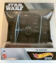 New Mattel HHR16 Hot Wheels Star Wars Starship Select Tie Fighter 1:50 Die-Cast - $45.09