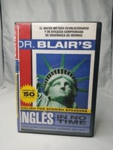 Inglés in No Time English for Spanish Speakers with 4 CDs by Dr Blair - $24.04