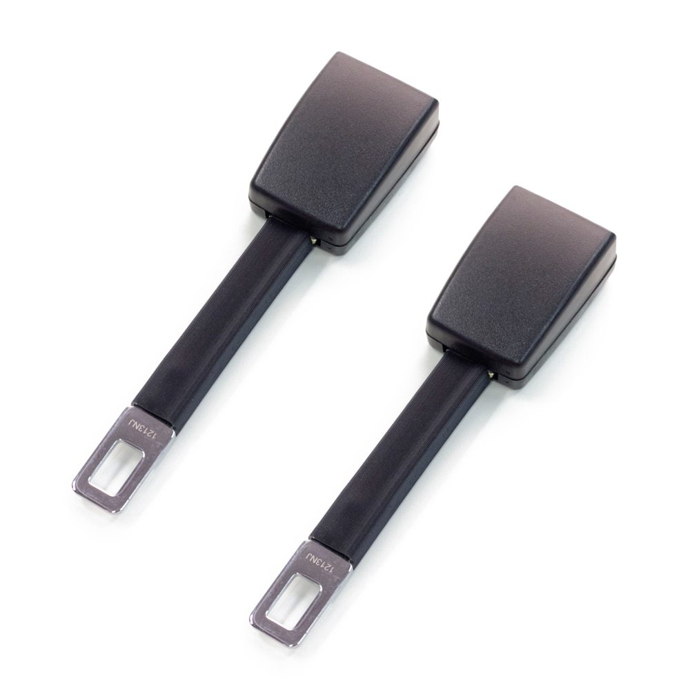 Rigid 7" Seat Belt Extender 2-Pack, 1" Metal Tongue (Type B), E4 Certified