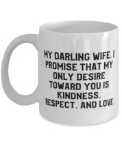 Epic Wife Gifts, My darling wife, I promise that my only desire toward you is ki - £11.94 GBP+