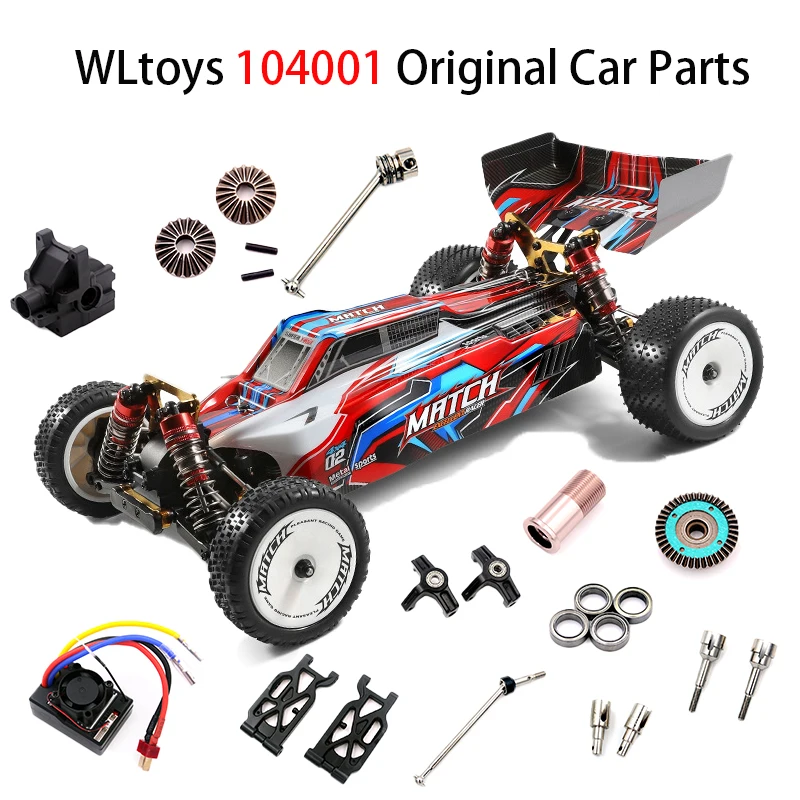 WLtoys 104001 1/10 RC Car Spare Parts Set Ball Head Screw Bearing Receiv... - £7.03 GBP+