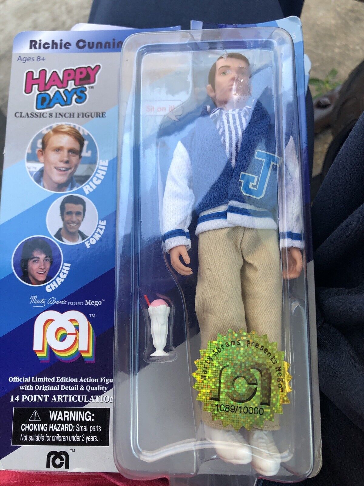 2018 Mego Richie Cunningham Happy Days 8" Limited Edition Action Figure NEW - $18.80