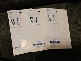 New! # BH420 3 Bunheads Blonde Hair Nets Lot Of 3 Packs 9 Total - €11,13 EUR