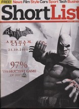 Shortlist Magazine - 20 October 2011 - £3.12 GBP