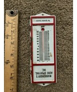 Vintage Thermometer Marburgers  aero spraying inc. USA Made  - £50.96 GBP