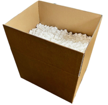 PACKING PEANUTS IN A BOX - ANTI STATIC LOOSE FILL - 3 Cubic Feet -  WHITE - $723.38 MXN