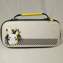 Pikachu Edition Nintendo Switch Deluxe Travel Case Pokemon White Yellow ... - £11.96 GBP