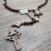Handmade Wood Rosary | Very Detailed | Gift Rosary | Praying Rosary - £17.18 GBP