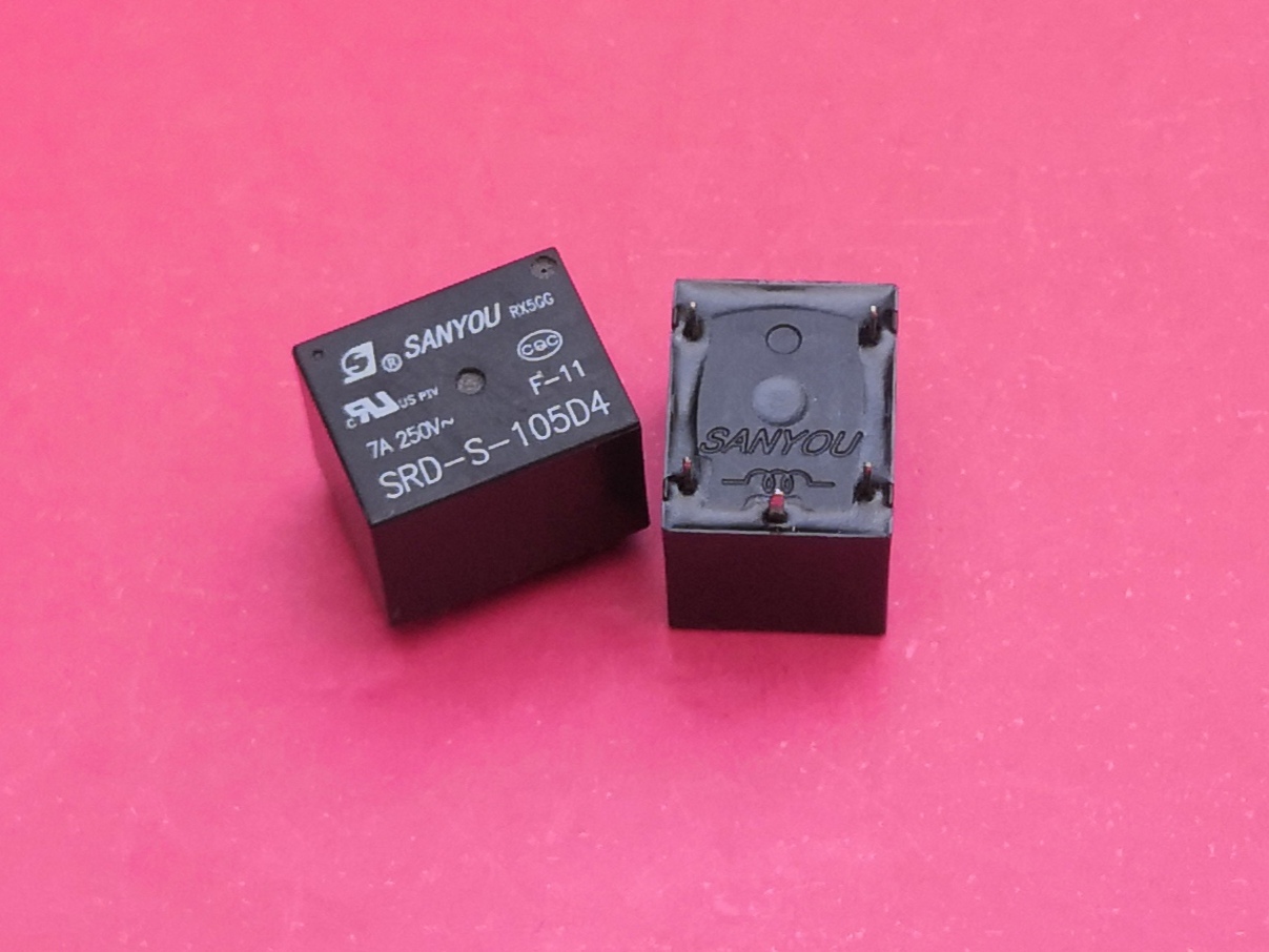 2pcs SRD-S-105D4, 5VDC Relay, Sanyou Brand and 50 similar items