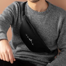 Sleek &amp; Sporty Fanny Pack: Adjustable, Durable, &amp; Compact with Vibrant H... - $33.99