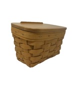 Longaberger Large Recipe Card Holder &amp; Recipe Cards New - $704.58 MXN