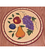 Sonoma 9&quot; Cheese Plate Fruit Design  Handpainted Lifestyle [e-03] - $229.98 MXN