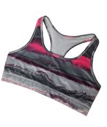 Nike Women&#39;s Sports Bra Size XXS Multicolor Geometric Workout Gym Athletic - $33.53 CAD
