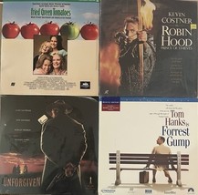 LaserDisc Lot Of 4: Fried Green Tomatoes, Forrest Gump, Unforgiven, &amp; Ro... - $338.62 MXN
