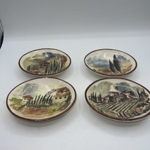 Williams-Sonoma Tuscan Italy Landscape Oval Appetizer Dipping Bread Plat... - $24.75
