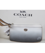 Coach Peyton Signature Ombre Go-Go Wristlet silver charcoal nwt - $54.79 CAD