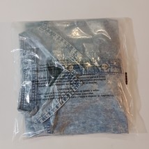 No Boundaries Men’s Faded Blue Cotton Collar Shirt Short Sleeve Size L (42-44) image 15