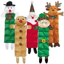 Holiday Squeaktaculars Dog Toys Choice Of Gingerbread Man Santa or Elf C... - £10.87 GBP