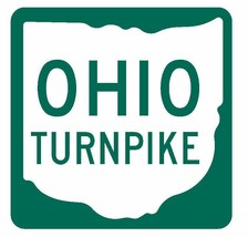Ohio Turnpike Sticker R3688 Highway Sign Road Sign - $1.45+