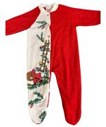 Vintage Santa Mouse Sleep N Play Newborn Used 0–3M Made USA One Piece Un... - €11,93 EUR