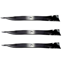 3 Pk Blades fit Toro 112-9759-03 110-6837-03 50" Timecutter Z Hi Lift Mower Deck - $41.13