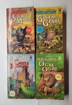Piers Anthony Xanth Paperback Lot Ogre Ogre Castle Roogna Golem In The Gears  - £13.44 GBP