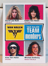 Van Halen Team Members: A Nine Pockets Custom Card (#4 of 8 in a Series) - £3.90 GBP