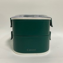 Cavent Bento Boxes Adult Lunch Box Leak-Proof BPA-Free Stacking Bento Box 2-Tier - £16.62 GBP