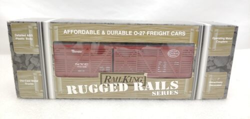 MTH Rail King Rugged Rails 33-7701 New York Central NYC Stock Car C-8 LN... - $19.79