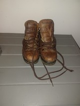 Timberland Field Boots Women&#39;s Size 6 M 69354 Ankle Hiking Brown Leather - $25.00