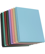 Spiral Notebook, 8 Pcs 10.5 Inch X 7.45 Inch B5 Thick Plastic Hardcover ... - €29,84 EUR