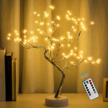 108 Led Sparkly Fairy Spirit Tree Lamp Remote Control, Diy Artificial Tr... - £44.04 GBP