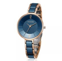 Reloj de cuarzo de cerámica para mujer, elegante, de lujo, resistente al agua - £111.90 GBP