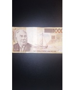 1000 van belgie duizend frank Millie francsOld money and coins vintage  paper bi - $130.00