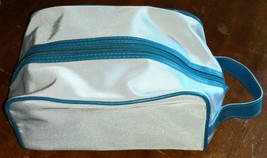 Fathers Day Golf Bag Men&#39;s Grooming Toiletry Case Cosmetic Travel Bag Light Blue - £10.15 GBP