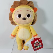 Cocomelon JJ LION Baby Doll Animal Hoodie PJ Pajama Stuffed Plush Toy NWT  8” - £15.68 GBP