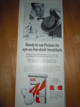 Kellogg&#39;s Special K Breakfast Cereal Print Magazine Advertisement 1960 - $3.99