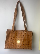 MCM Shoulder Bag Visetos Pattern Monogram Leather 7359H - $214.69