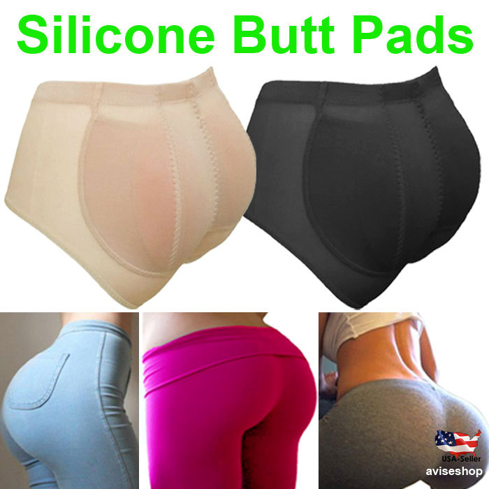 #1 Silicone Buttocks Pads Butt Enhancer body Shaper Panties Tummy Control Girdle