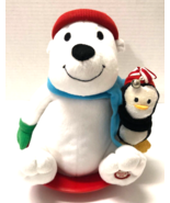 Hallmark Snowtime Jingle PALS Plush Penguin Polar Bear Animated Rocking ... - $369.38 MXN