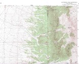 Patterson Pass Quadrangle Utah 1967 USGS Topo Map 7.5 Minute Topographic - $23.99