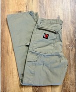 Wrangler RIGGS Canvas Double Knee Cargo Ripstop Brown 32 X 34 (No Tag) EUC - $47.36 CAD