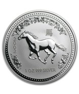 2002 Australia 29.6ml Argento Anno Di Il Cavallo Bu (Serie I) Argento Mo... - $1,857.42 MXN