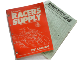 1981 Tom Hayner Racers Supply Catalog Parts #11 - $17.37