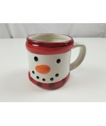 Hallmark Snowman Christmas Holiday Stackable  Coffee Tea Mugs - $23.45 CAD
